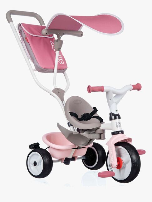 Smoby Trehjuling Baby Balade Plus, Rosa