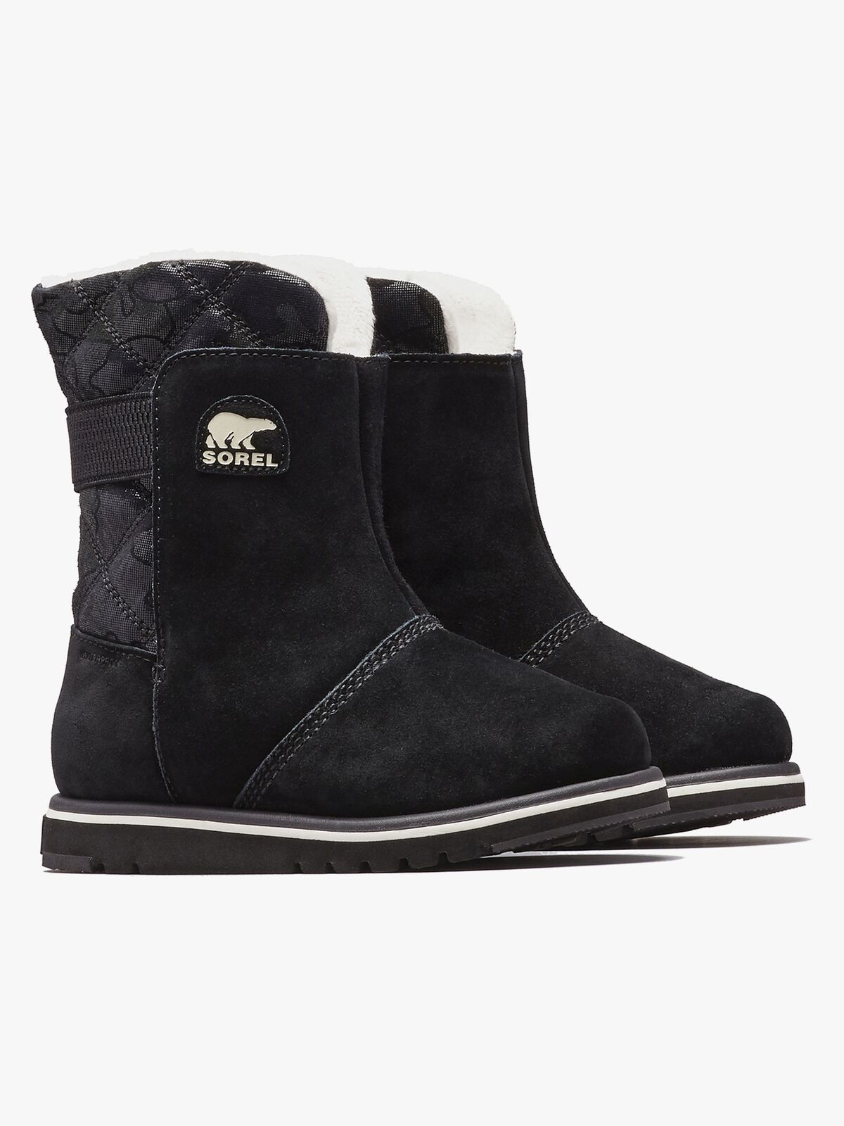 Sorel Children's Rylee Kängor, Black/Light Bisque