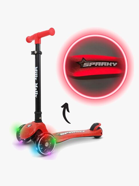 Milly Mally Sparky Sparkcykel, Röd