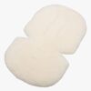 Tinkafu Lammskinn Bubble Sittdyna, White