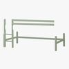 Hoppekids Halvhög Modul 90x200 ECO Dream, Pale Green
