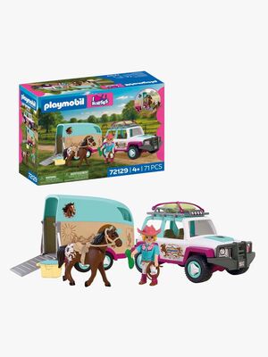 Playmobil I Love Horses 72129 Playmobil I Love Horses Kjøretøy Med Hestetransport