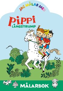 Pippi Långstrump Målarbok Jag Målar Med Pippi Långstrump