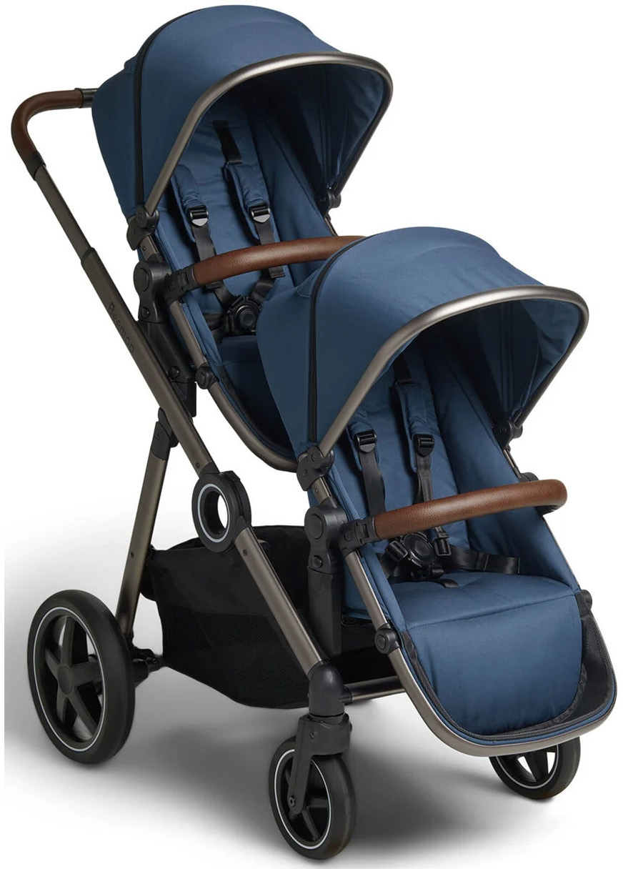 Beemoo Pro Multi Syskonvagn Midnight Blue/Anodized