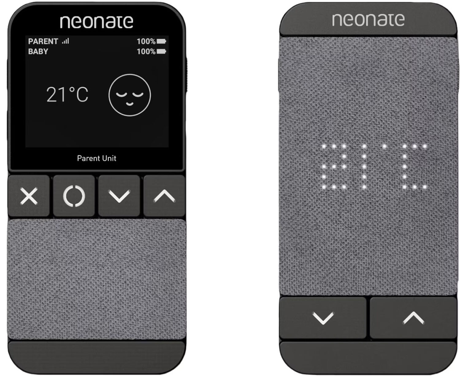 Neonate N65 Audio Babyvakt Dark Grey