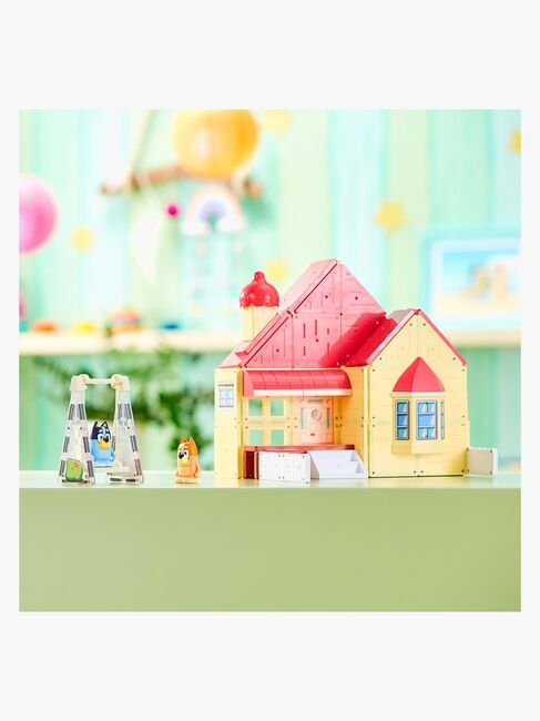 Bluey Tile Town Bluey Heeler House Magnetset 46 Bitar