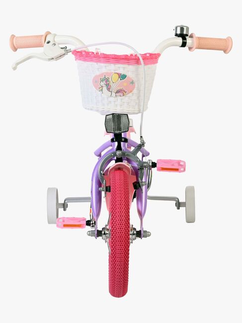 Volare Unicorn Cykel 12 Tum, Lila