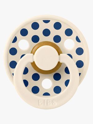 BIBS Studio Colour Sut Polka Medium Latex Str. 3, Ivory/Deep Space