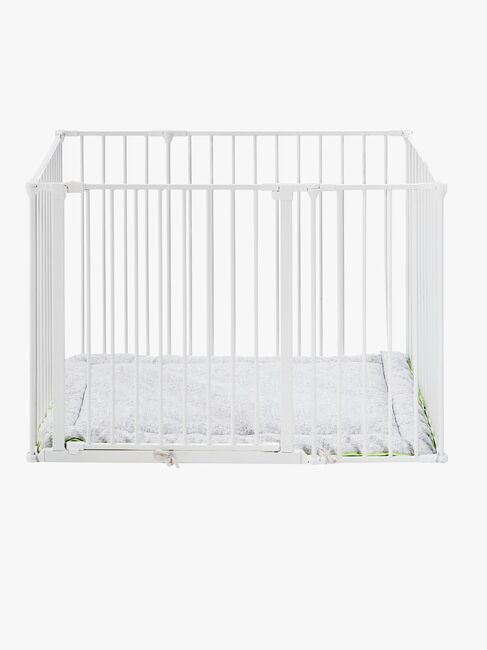 BabyDan Square Lekhage 105x72x71 cm, Vit