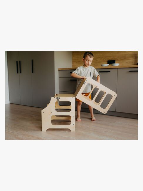 Duck Woodworks Fällbar Hjälpa Till Pall, Natur