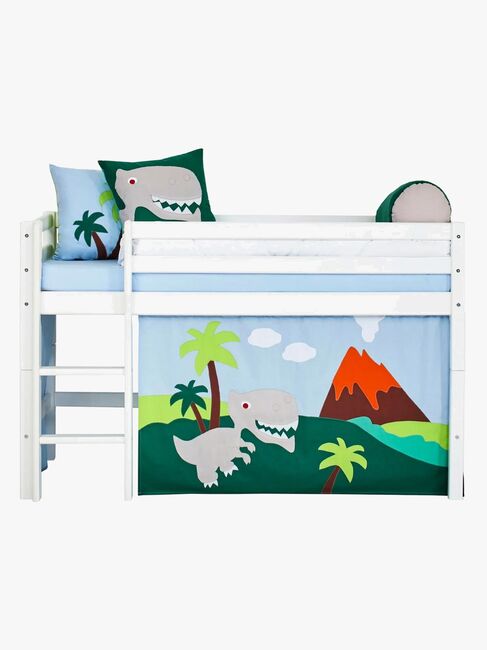 Hoppekids ECO Dream Halvhög Loftsäng 170x60, Vit