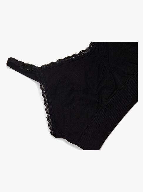 Milki Amnings-BH Seamless, Black