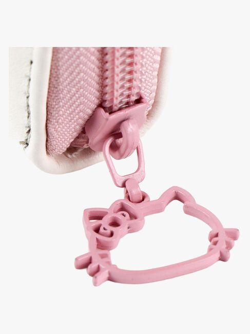 Hello Kitty Plånbok, Vit/rosa