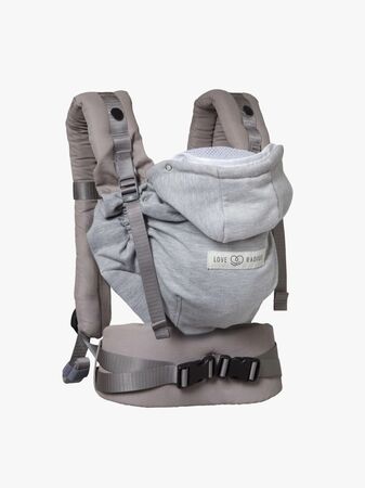 Love Radius HoodieCarrier 2 Bärsele, Athletic Grey