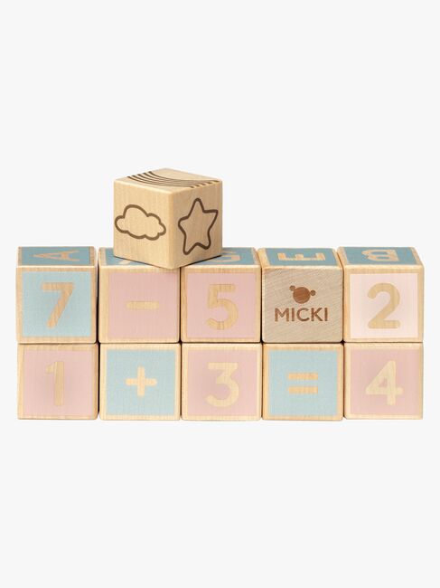 Micki Bokstavsklossar 36 st