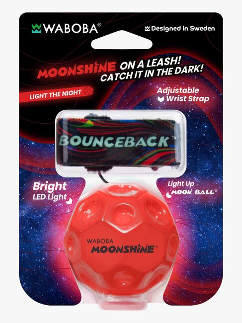 Waboba LED Bounceback Studsboll 1-Pack Blandad