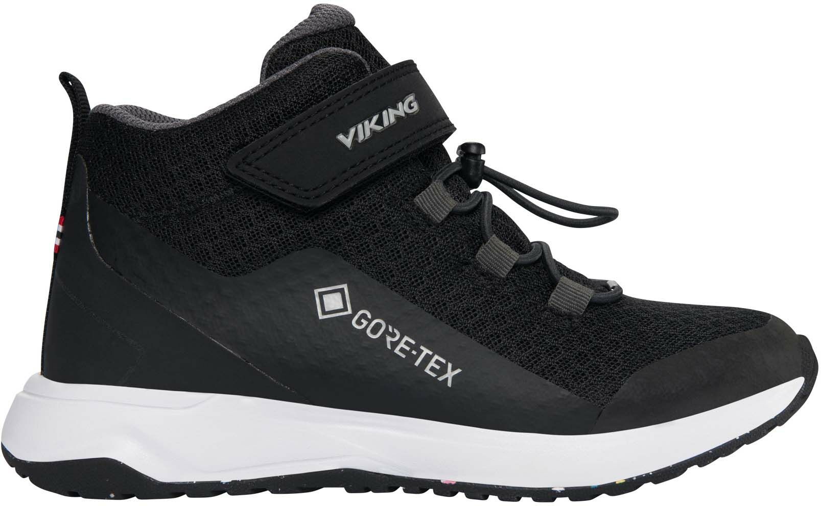 Viking Elevate Mid F GTX Sneakers Black/Charcoal Stl 35