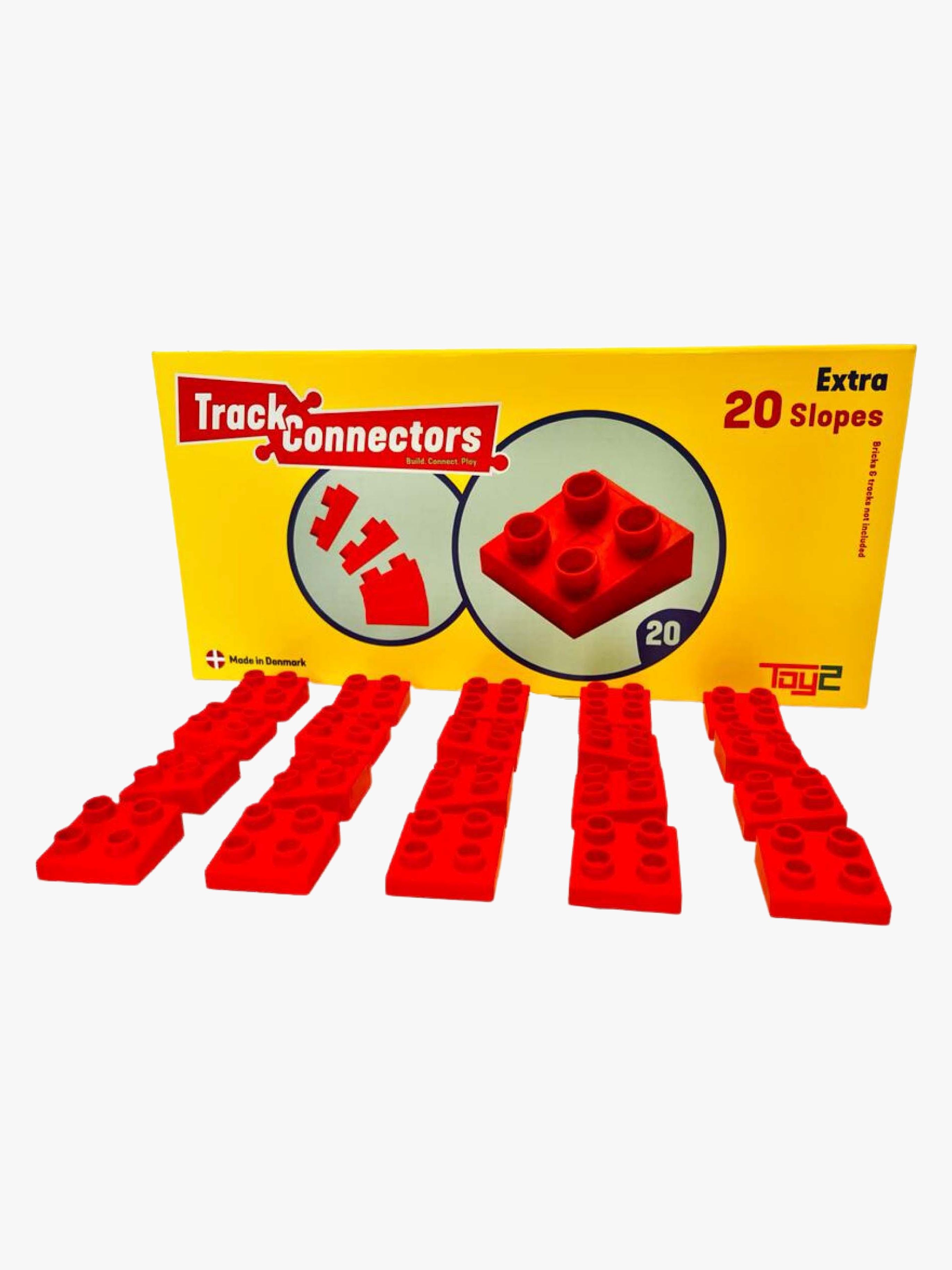 TOY2 Track Connector Extra 20 Slopes Byggset