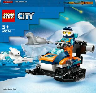 LEGO City 60376 Polarutforskare Och Snöskoter