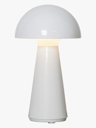Star Trading Bordslampa Mushroom, Vit