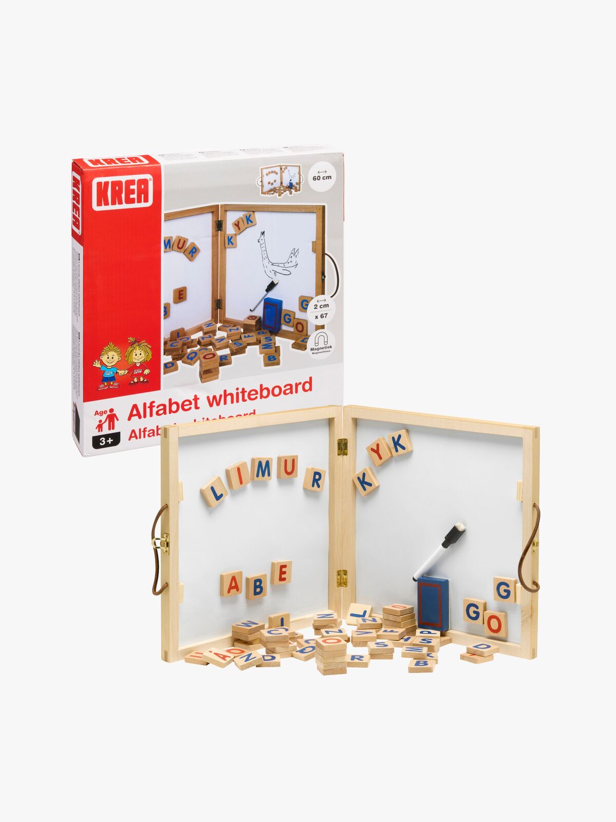 Krea Whiteboard Alfabet