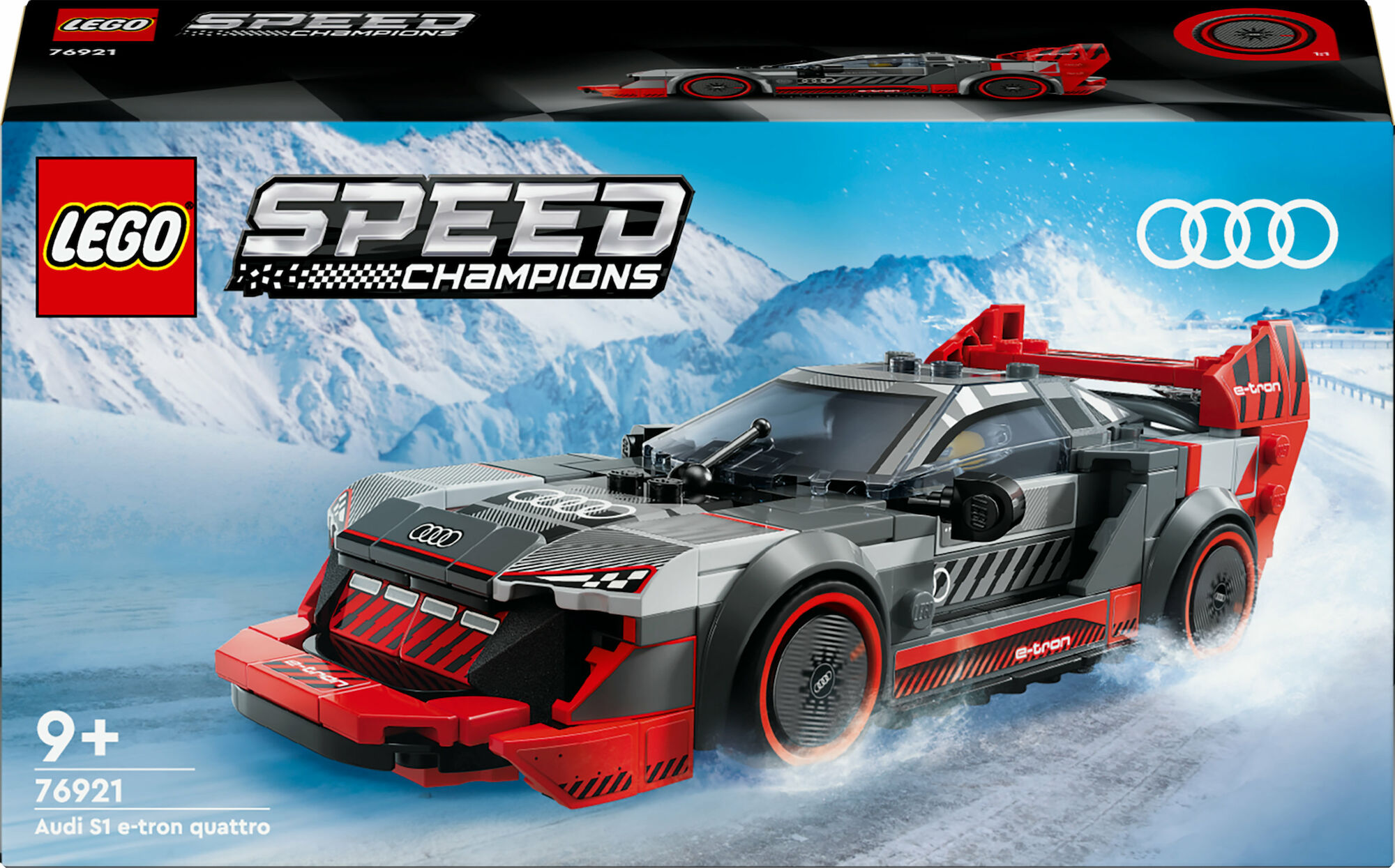 LEGO Speed Champions 76921 Audi S1 e-tron quattro racerbil