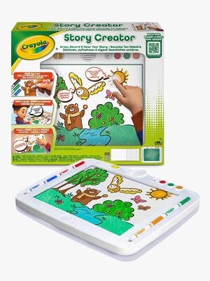 Crayola Story Creator Interaktiv Historie- Og Tegneplate