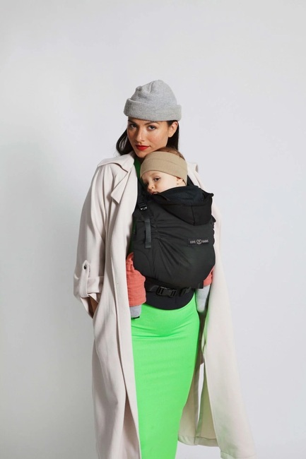 Love Radius HoodieCarrier 2 Bärsele, Black Forest