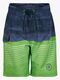 Color Kids Badbyxor, Green/Blue