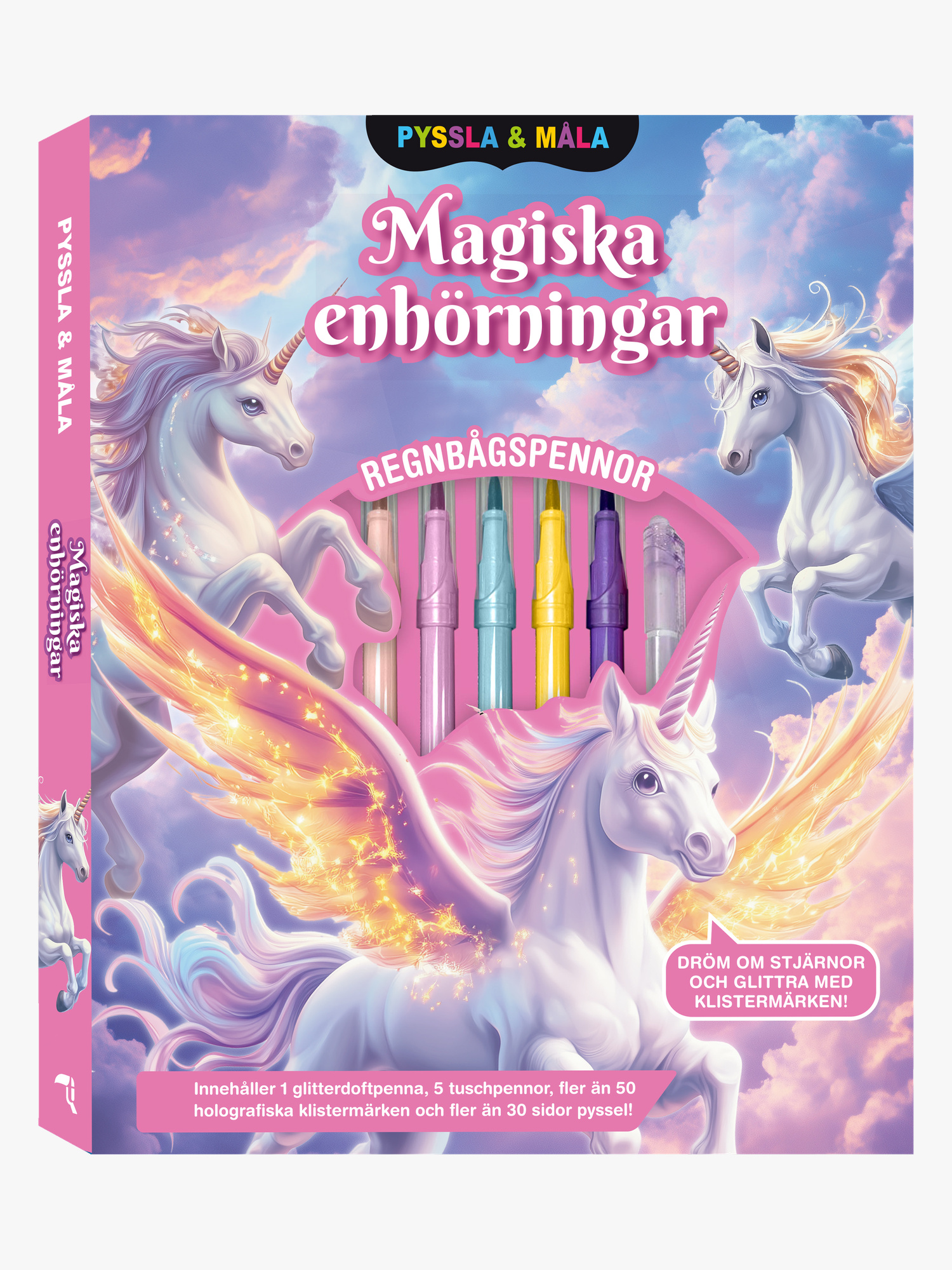 Pyssla Och Måla Magiska Enhörningar