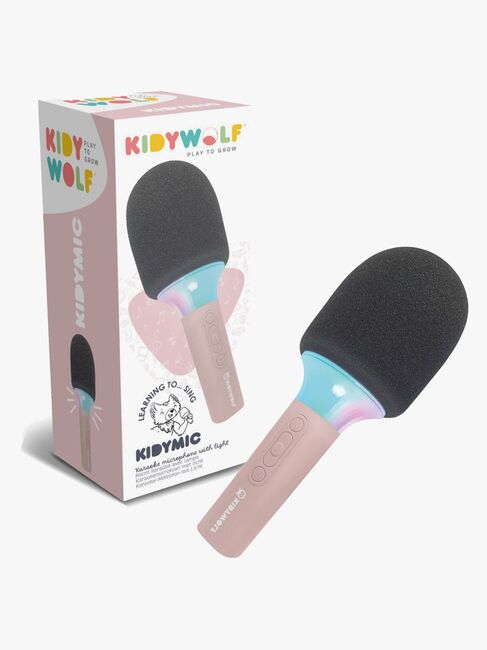 Kidywolf KIDYMIC Karaoke-mikrofon All-in-One, Rosa