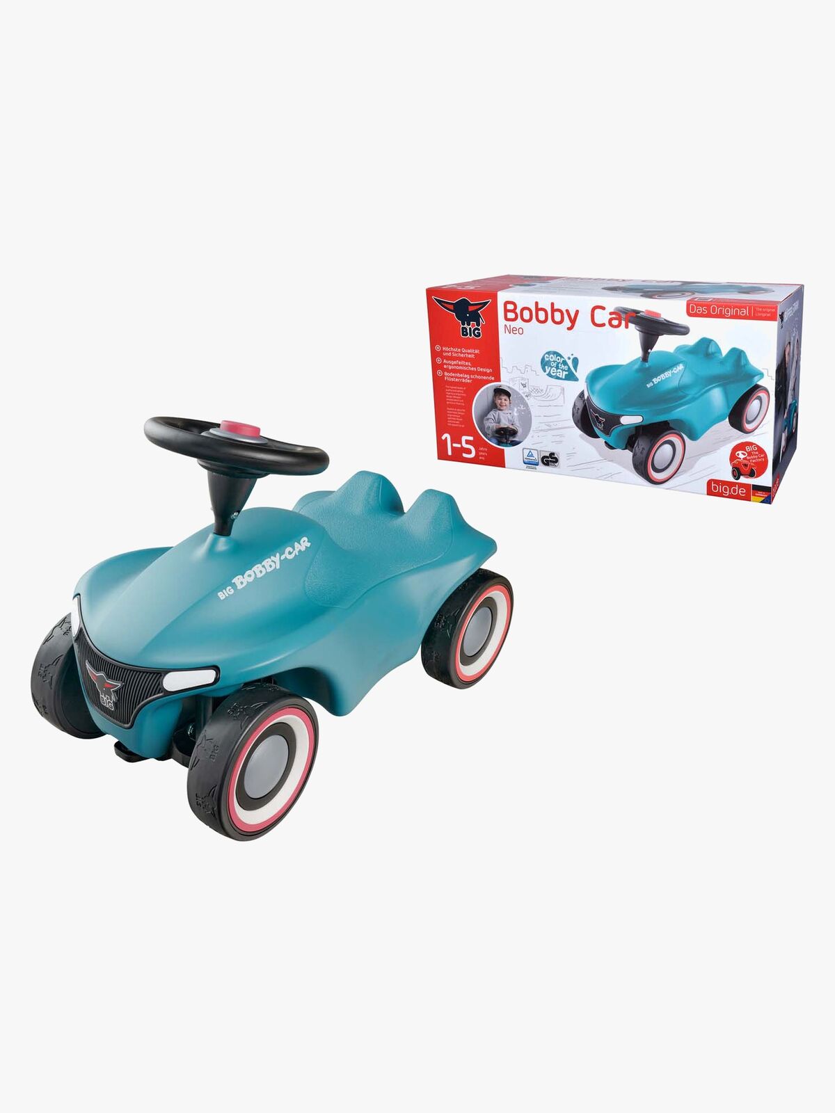 BIG Bobby Car Neo Gåbil, Turkos