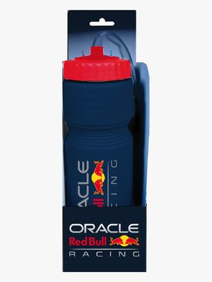 UnderCover Red Bull Vattenflaska med Sugrör, Blå