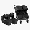 Baby Jogger City Mini GT 2 Syskonvagn inkl. Liggdelar, Jet
