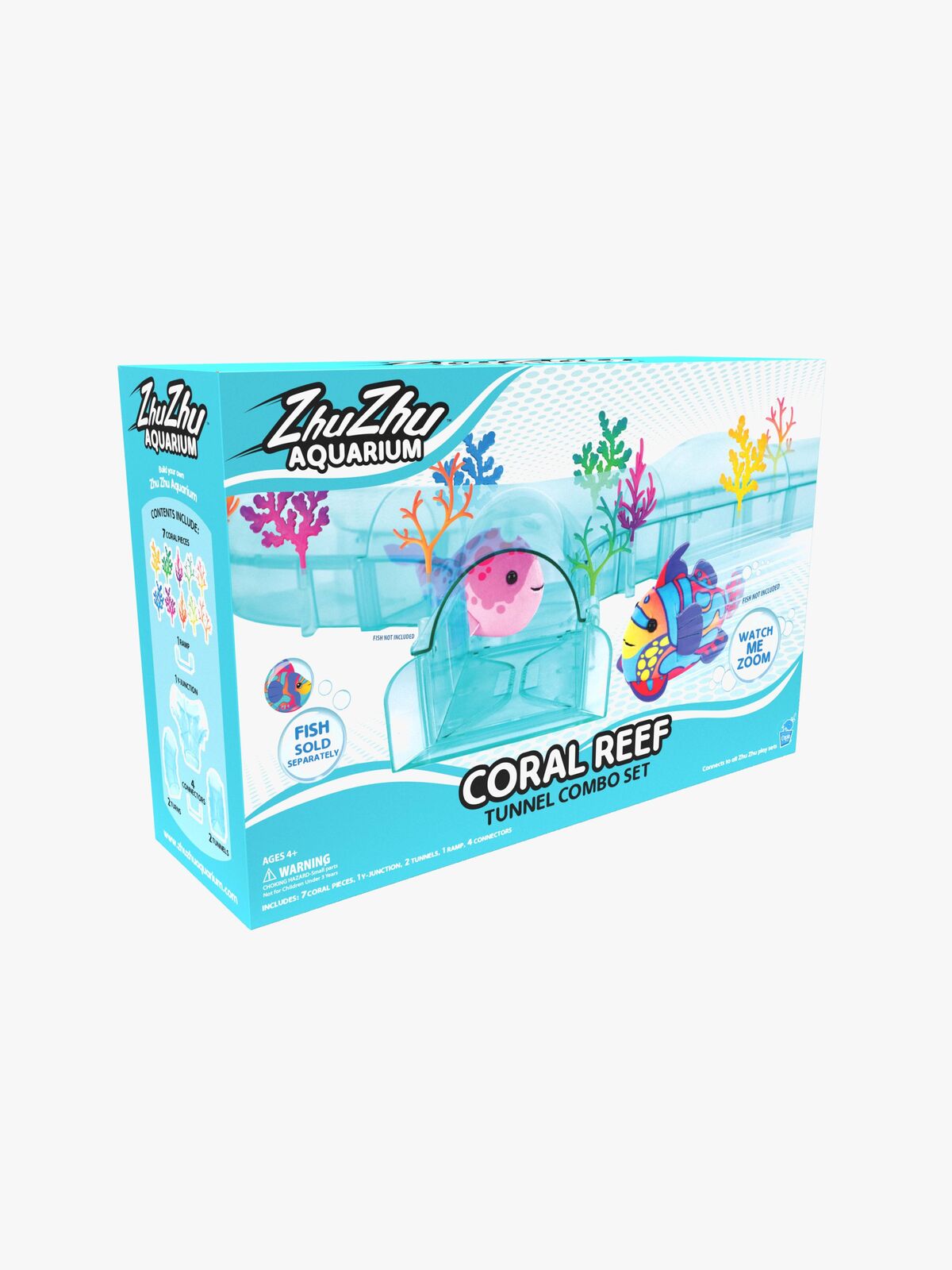 ZhuZhuPets Fisk Korallrev Tunnel Combo Set