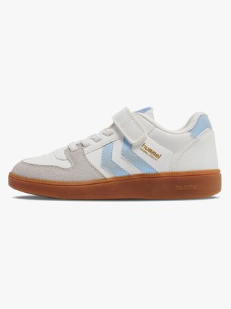Hummel Handball Perfect SP Jr Sneakers, White/Metallic Blue