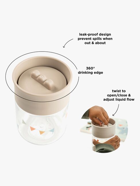 Done By Deer Celebration 360° Mugg, Sand