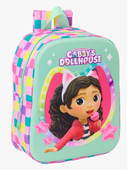 Gabby's Dollhouse 3D Mini Ryggsäck 6L, Ljusgrön