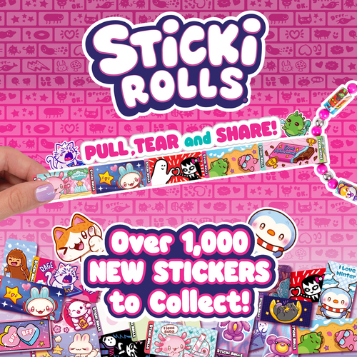 Sticki Rolls Rolluxe Sticker Studio Pysselset