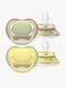 Philips Avent Ultra Air Napp 18m+ 2-Pack, Ljusgrön/Gul