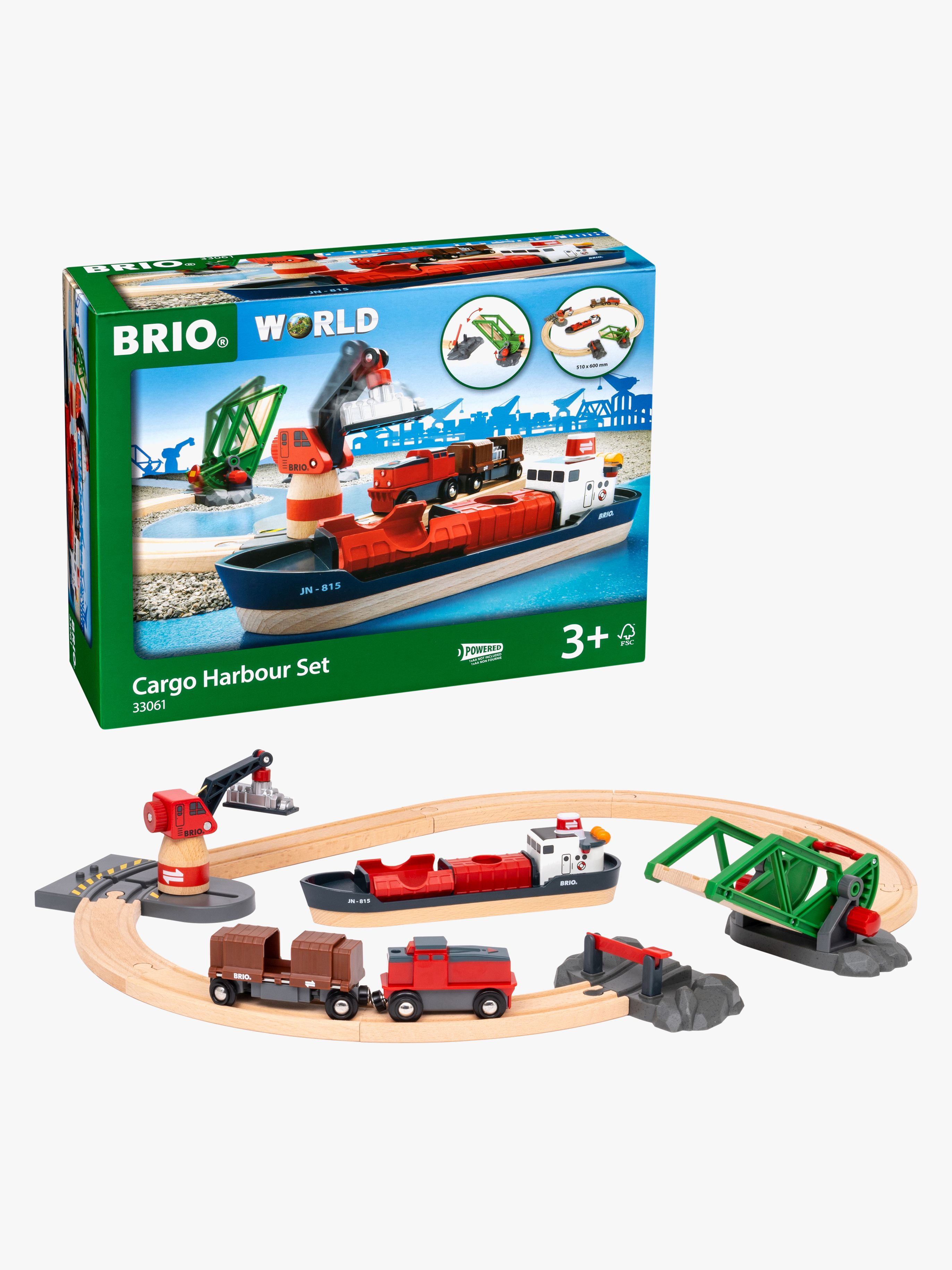 BRIO World 33061 Hamn Och Fraktset