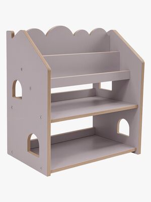 MeowBaby Wooden Bücherregal, Grau