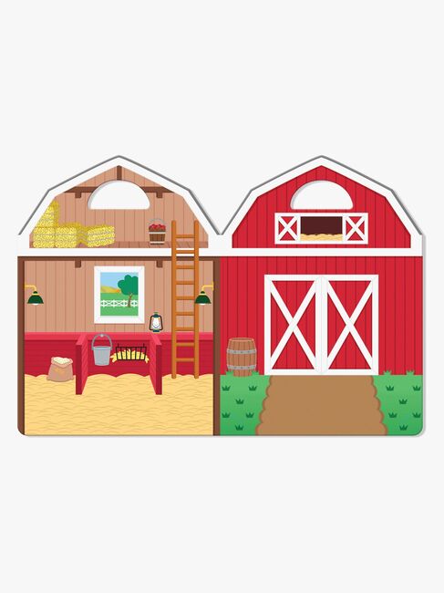 Melissa & Doug Klistermärkesbok Bondgård 52 st