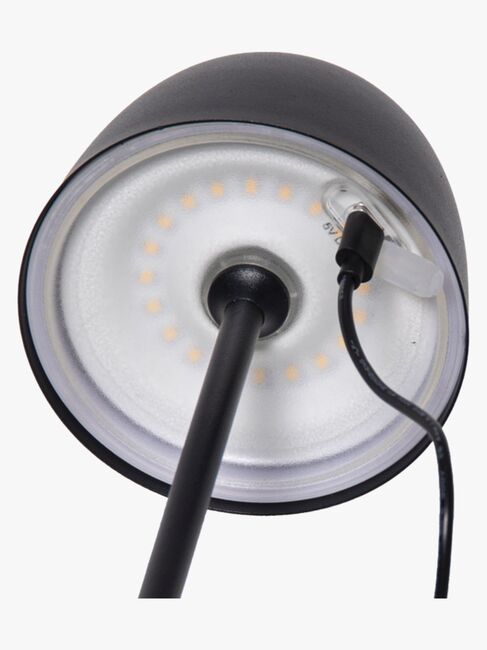 Star Trading Bordslampa Ronda, Svart