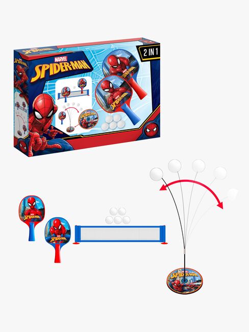 Marvel Spider-Man 2-i-1 Bordtennisset