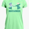 Under Armour Big Logo Tee Solid SS Träningströja, Green Typhoon
