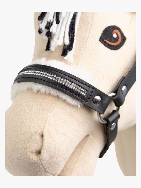 My Hobby Horse Lädergrimma, Svart