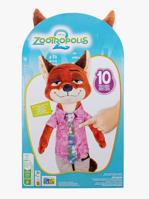 Disney Zootropolis Gosedjur Nick Wilde 35 cm
