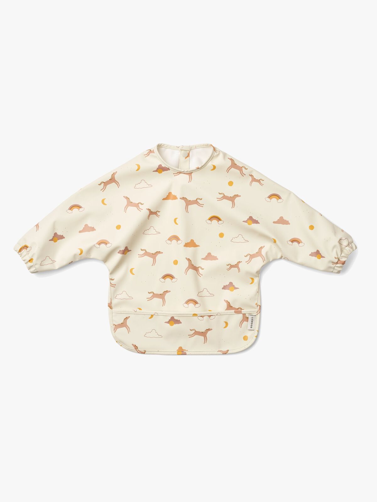 LIEWOOD Merle Cape Haklapp med Tryck, Dream/Ecru