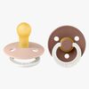 BIBS Colour Glow Napp 2-Pack Latex Stl 1, Blush/Woodchuck